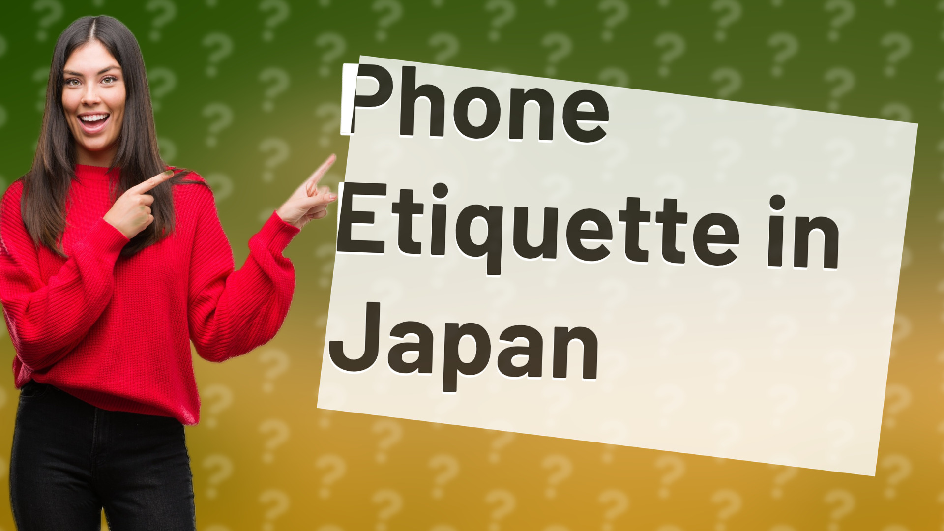 Phone Etiquette in Japan