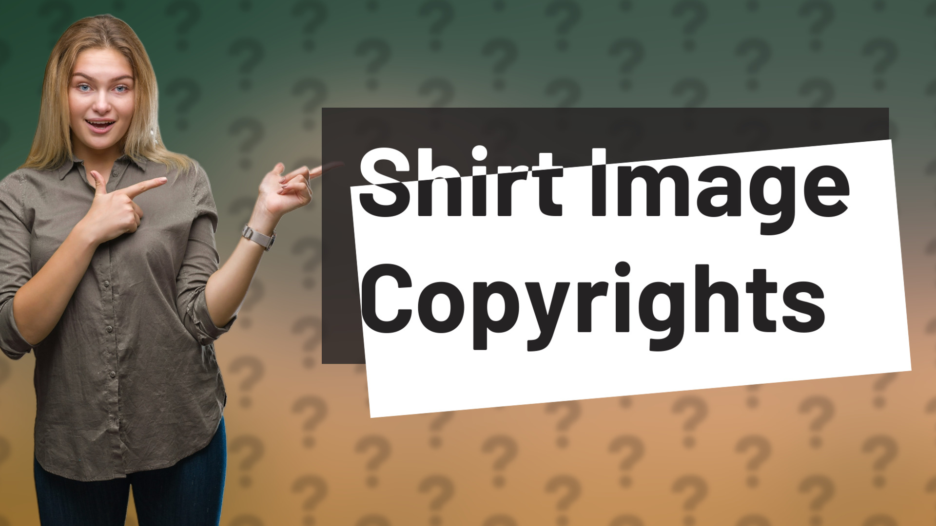 Shirt Image Copyrights