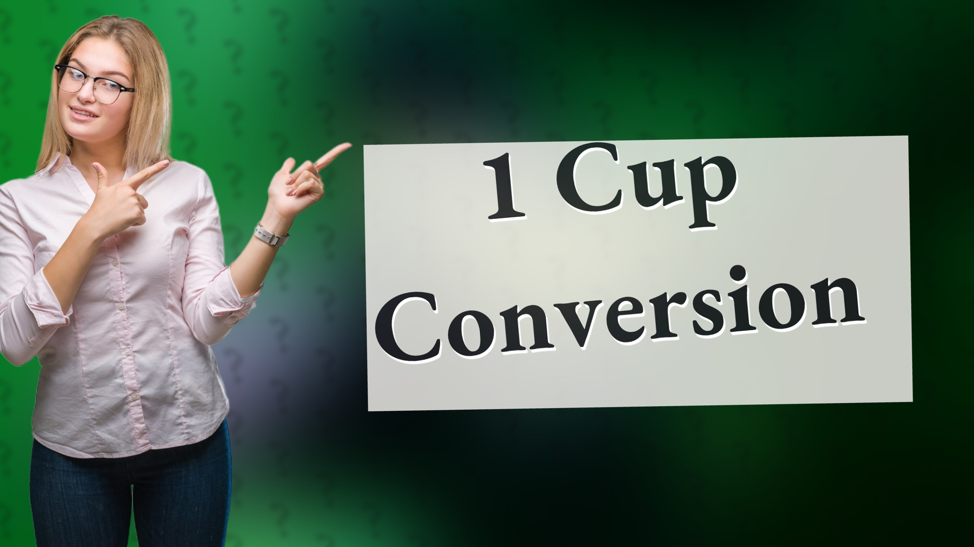 1 Cup Conversion