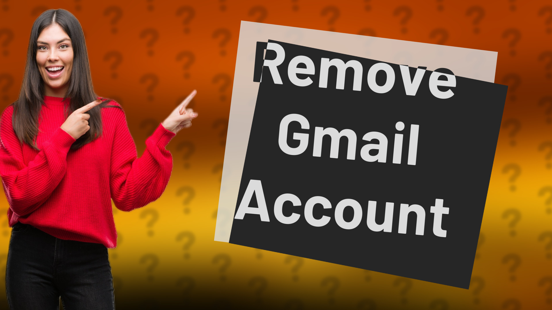 Remove Gmail Account