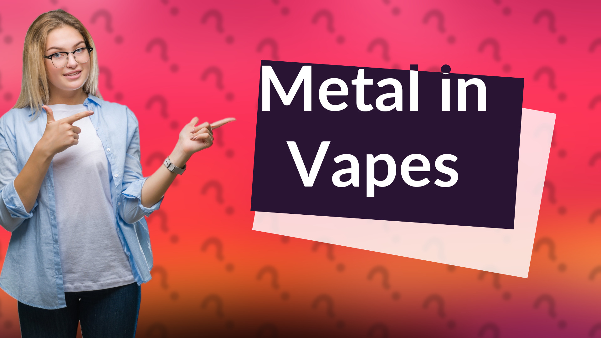 Metal in Vapes