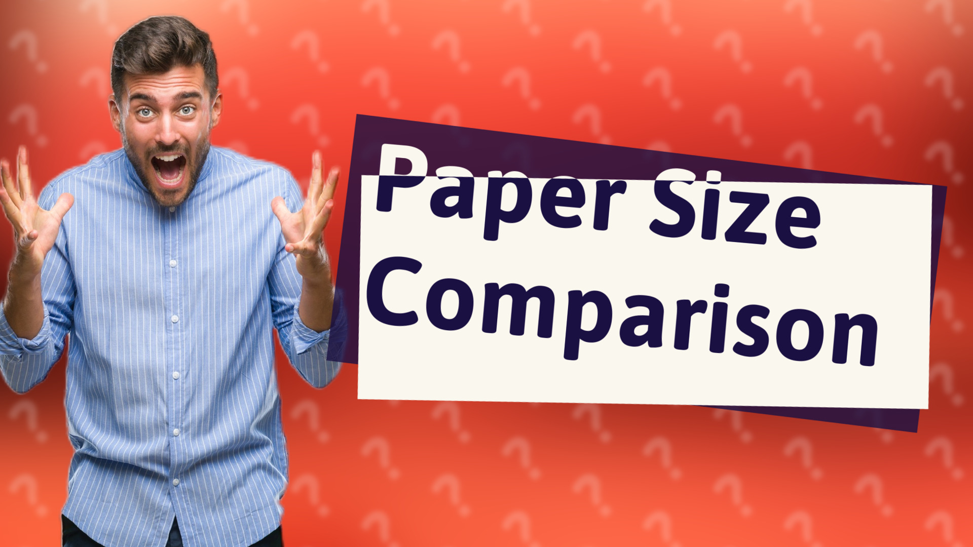 Paper Size Comparison