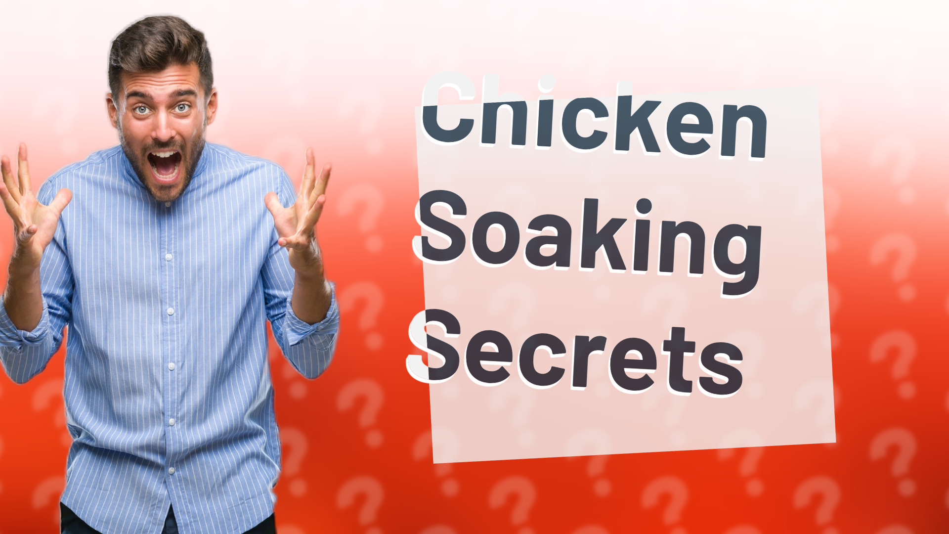 Chicken Soaking Secrets