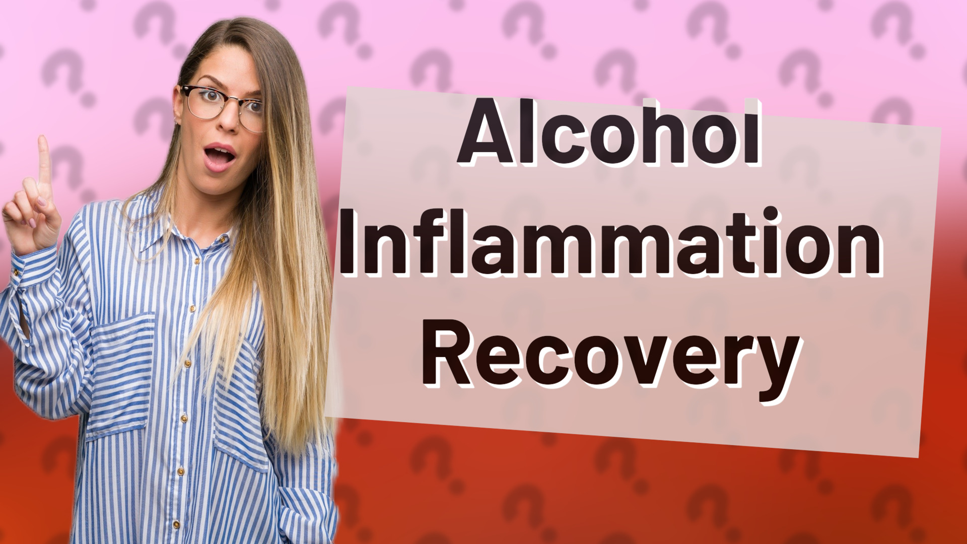 Alcohol Inflammation Recovery