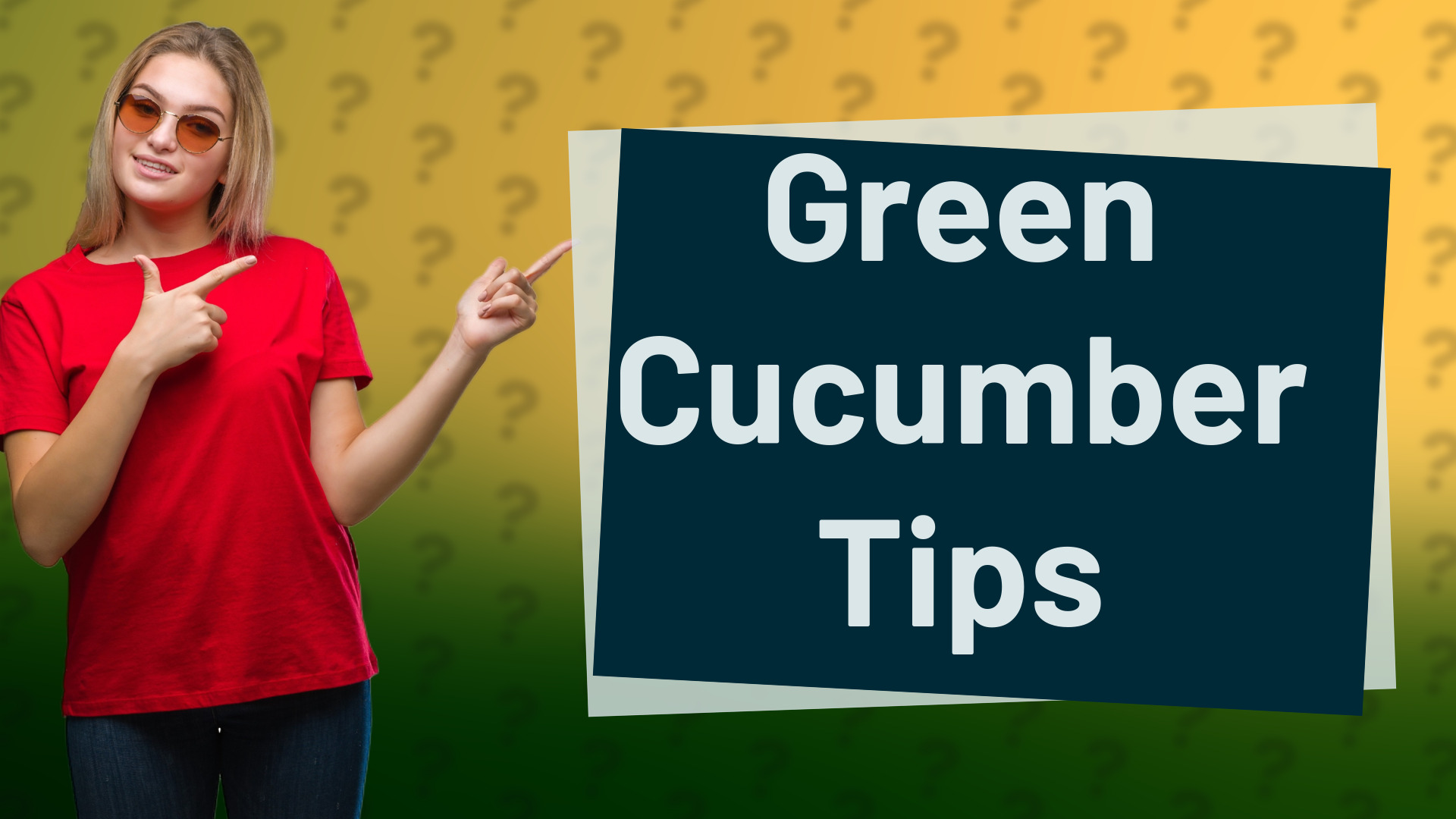 Green Cucumber Tips