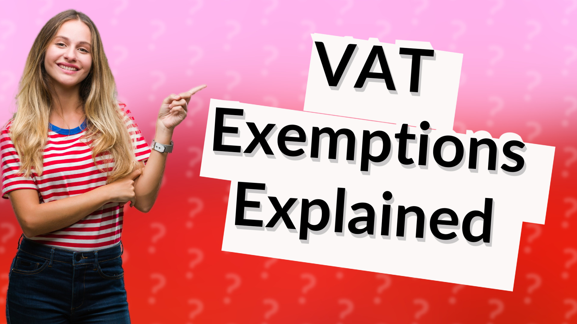 VAT Exemptions Explained