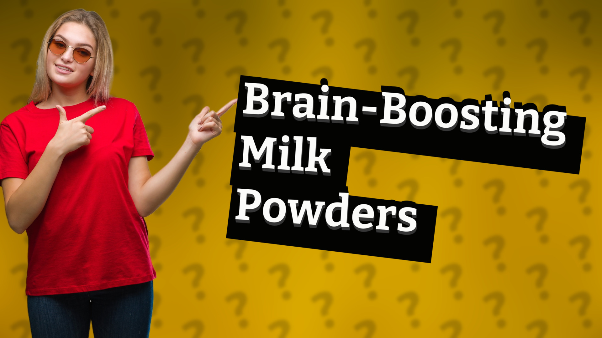 Brain-Boosting Milk Powders