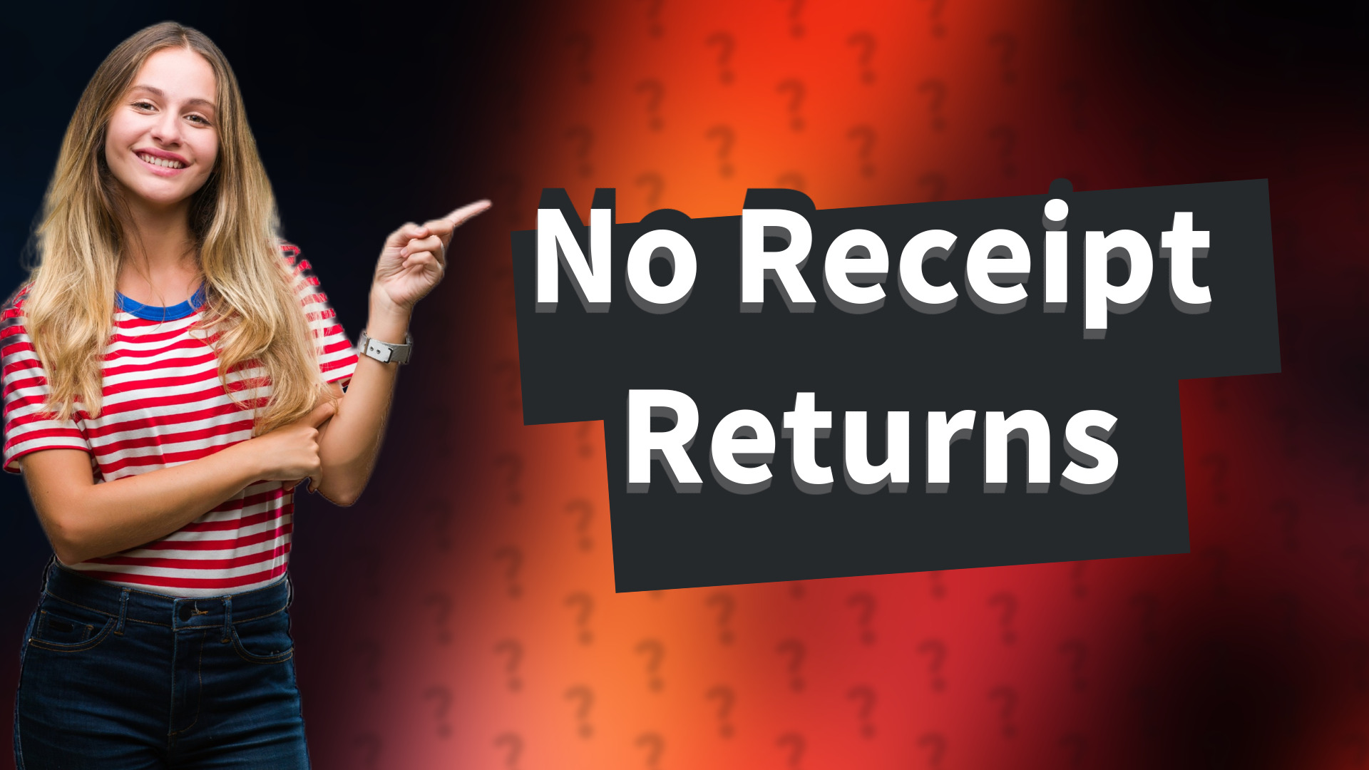 No Receipt Returns