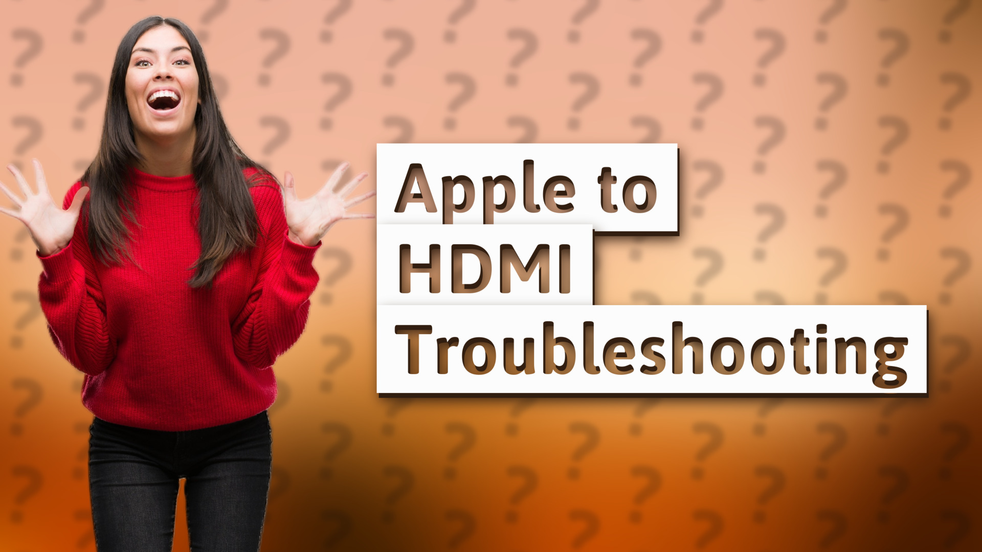 Apple to HDMI Troubleshooting