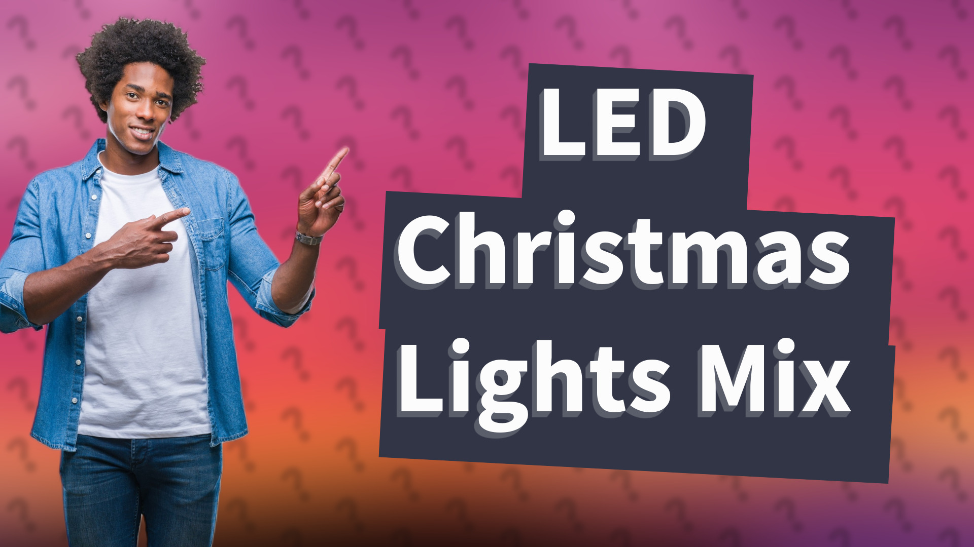 LED Christmas Lights Mix