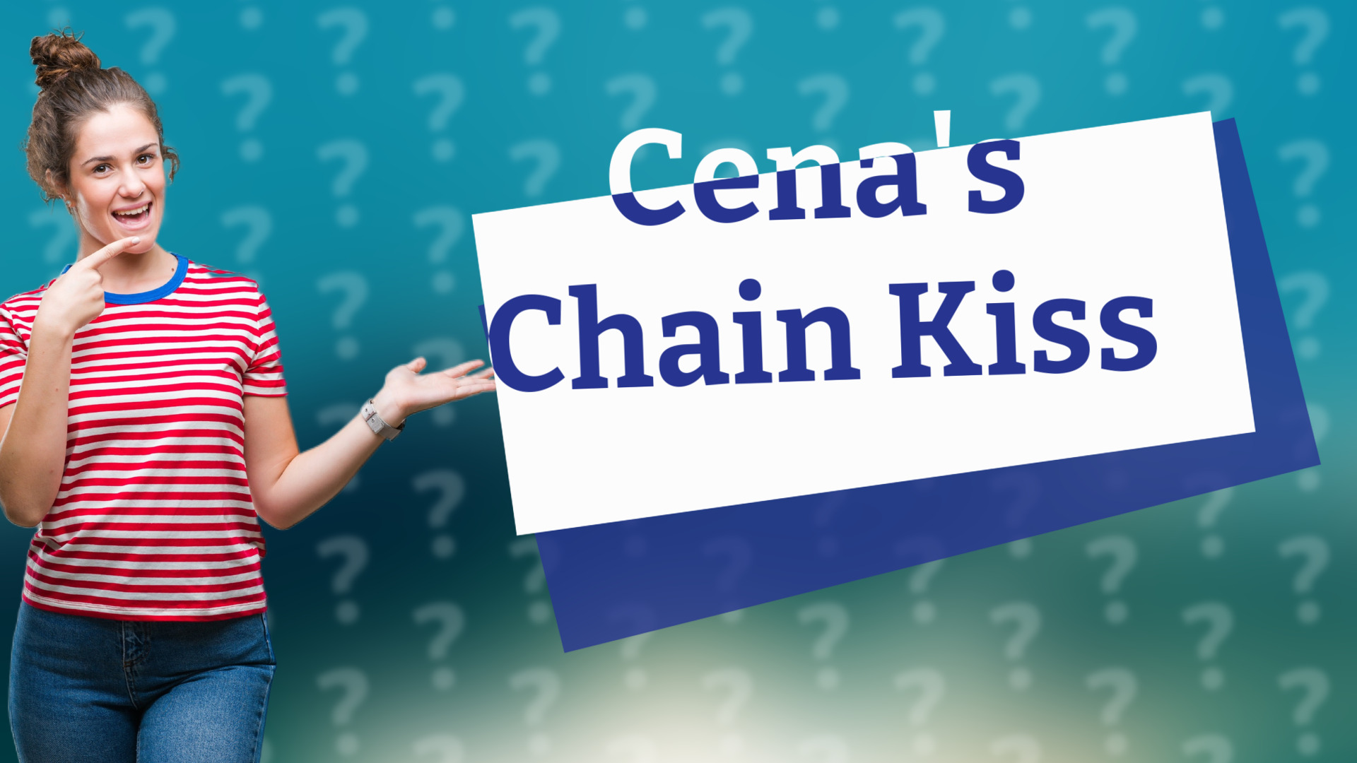 Cena's Chain Kiss