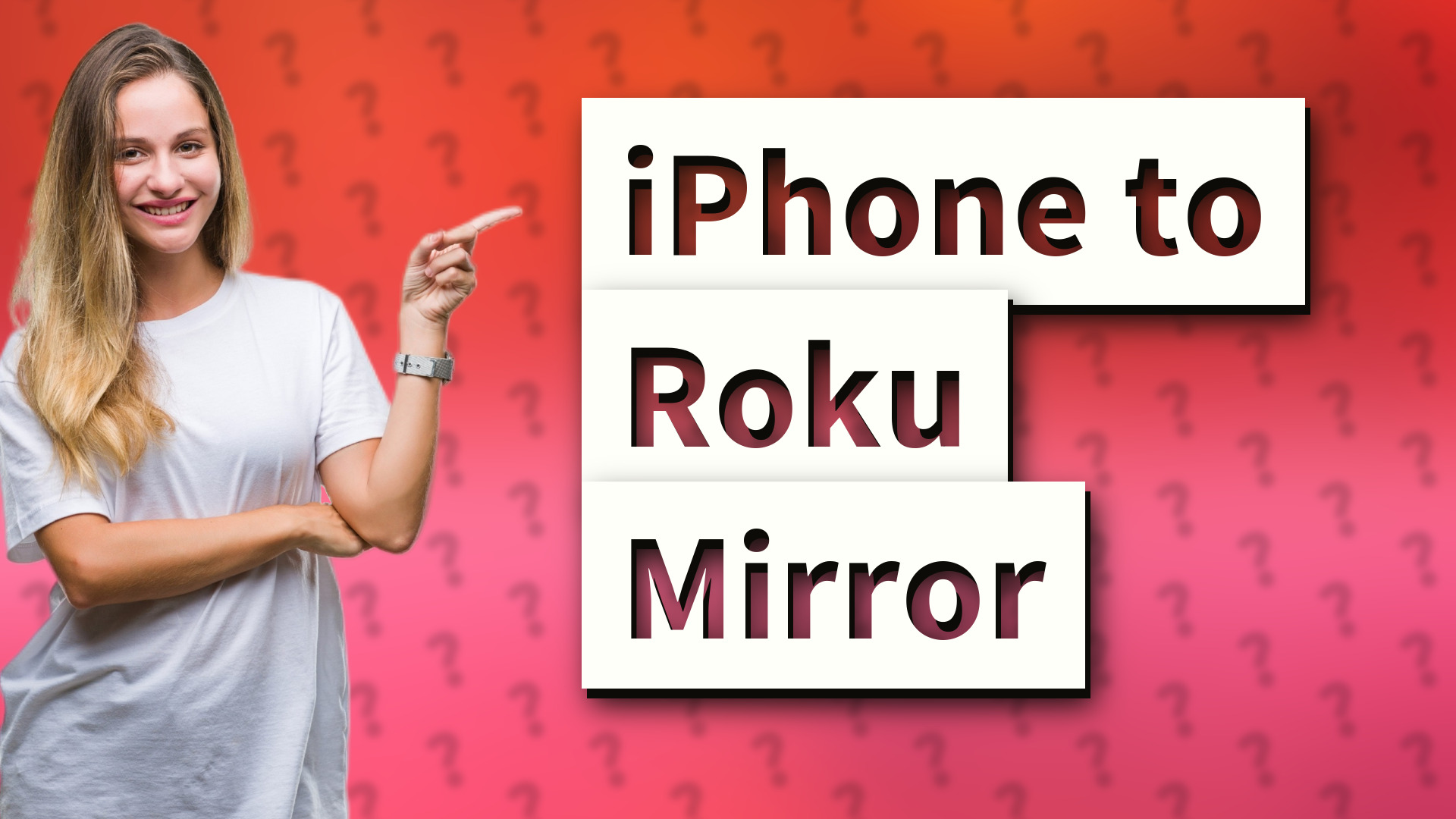 iPhone to Roku Mirror