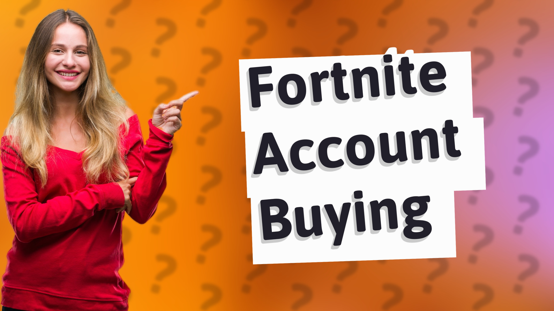 Fortnite Account Buying