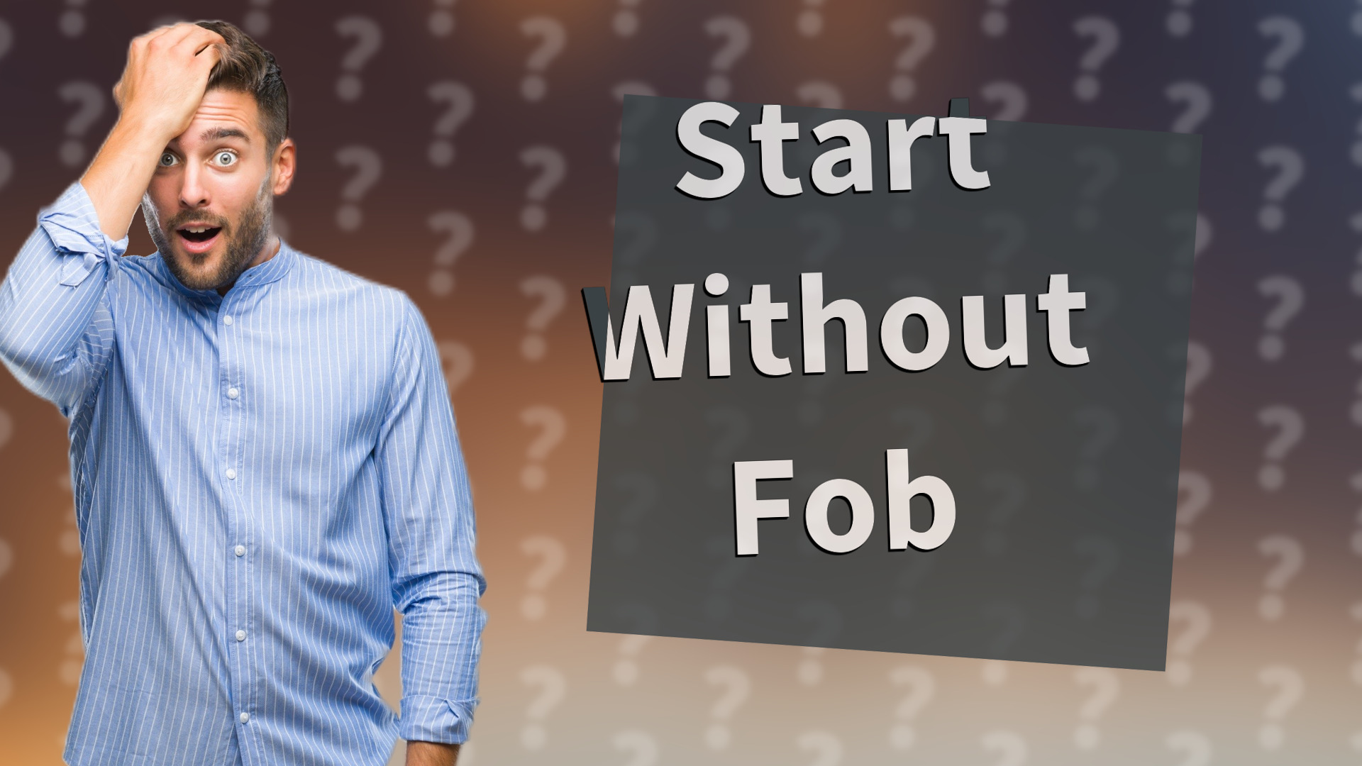 Start Without Fob
