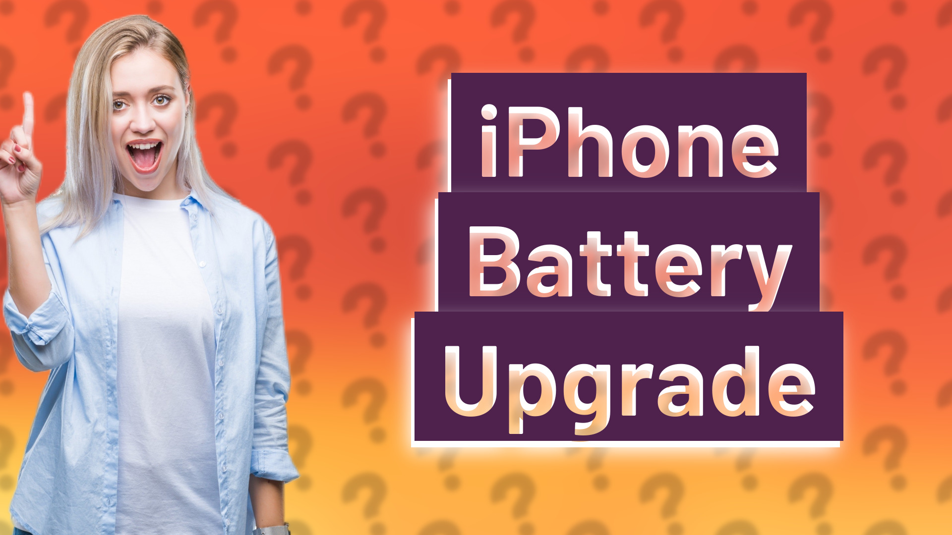 iPhone Battery Upgrade