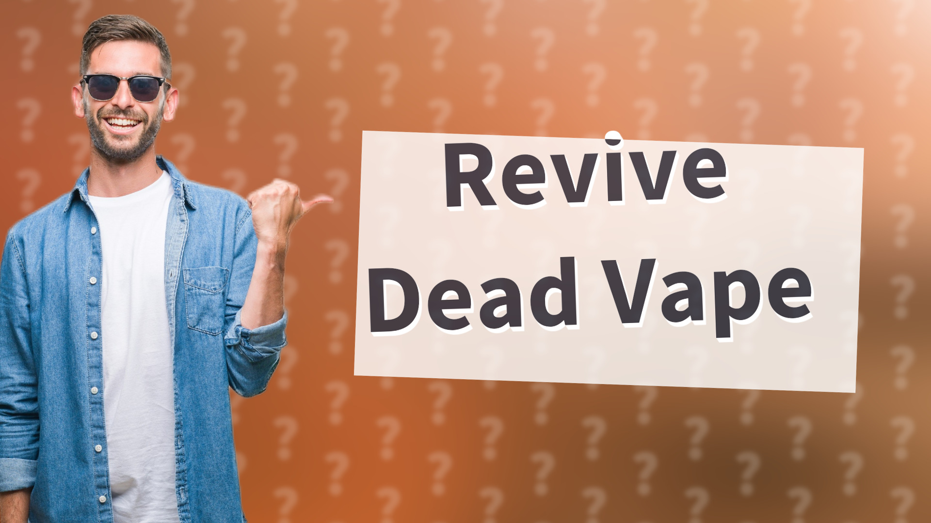Revive Dead Vape