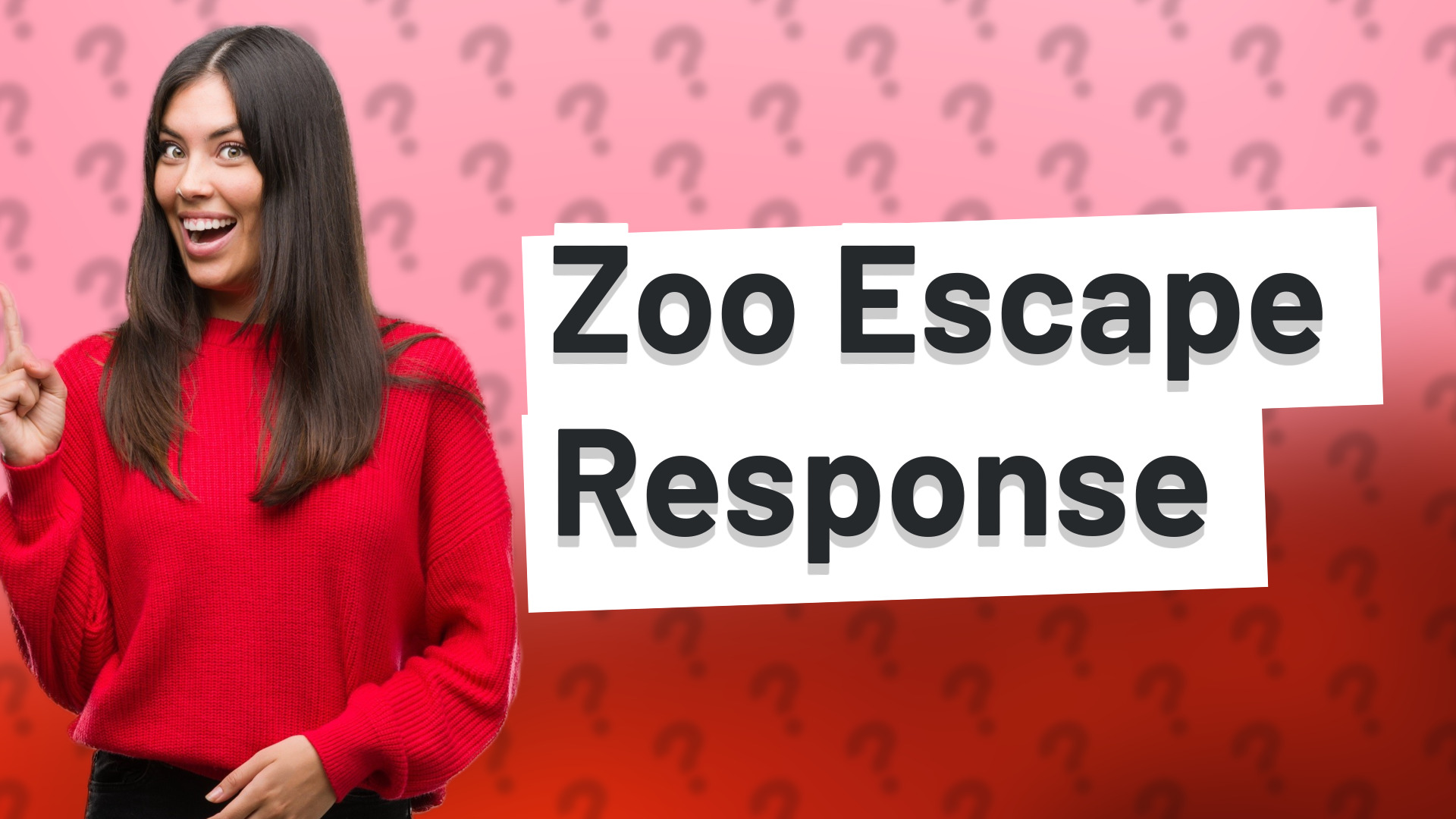 Zoo Escape Response