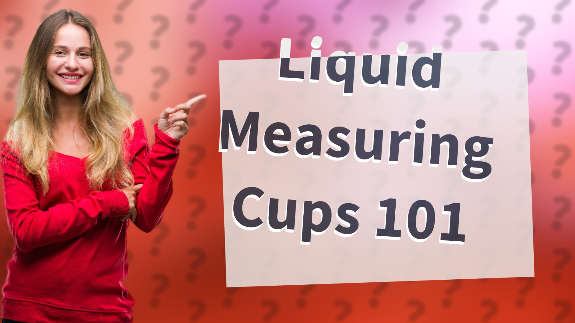 Liquid Measuring Cups 101