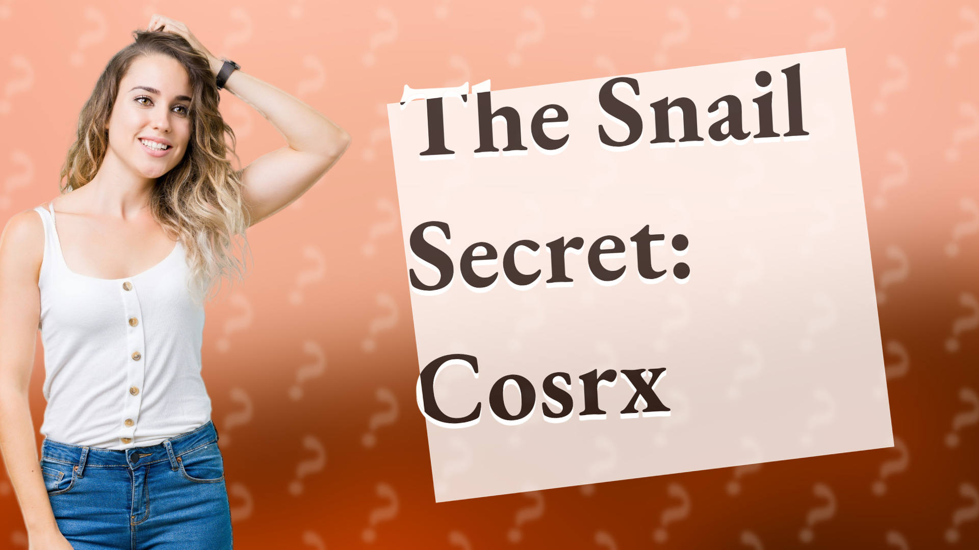 The Snail Secret: Cosrx