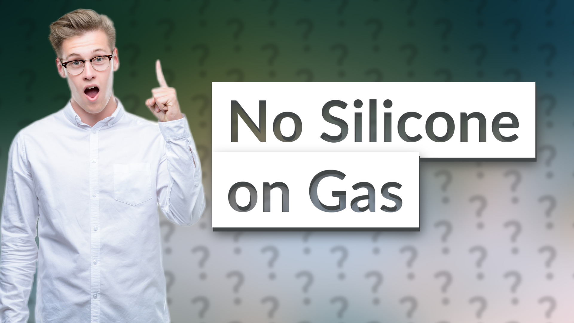 No Silicone on Gas