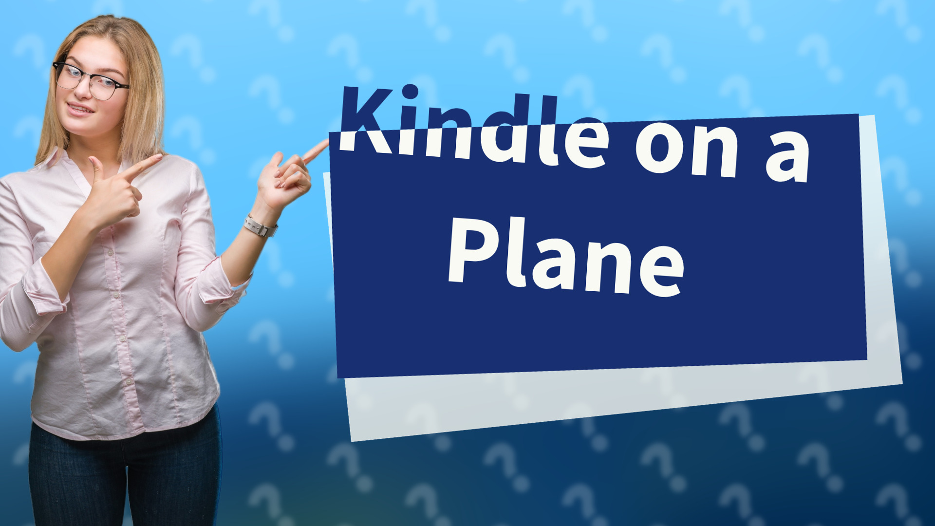 Kindle on a Plane