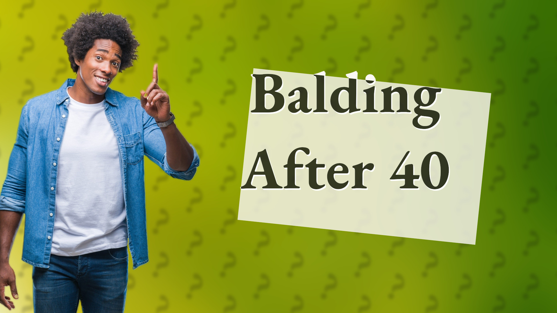 Balding After 40