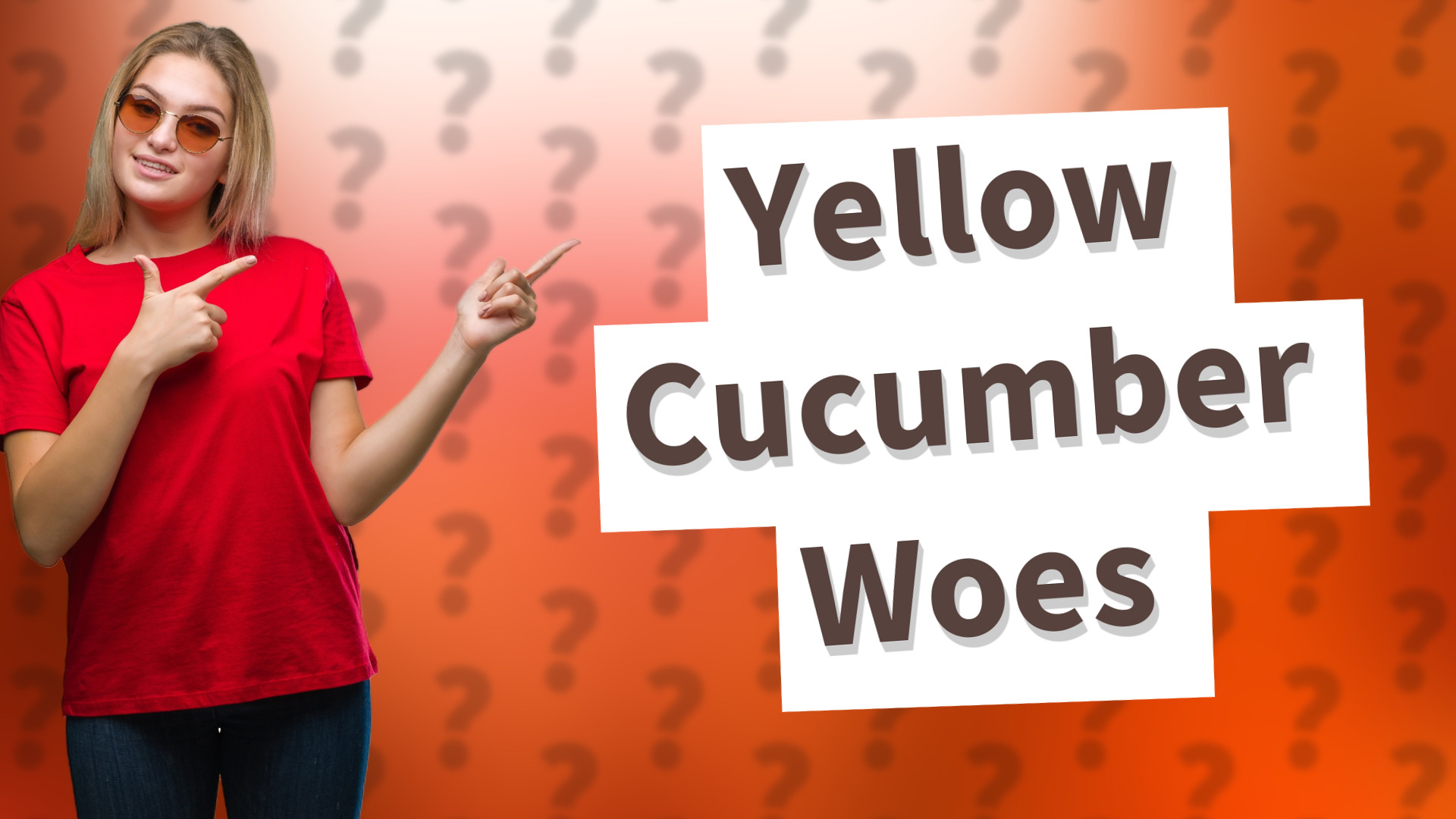Yellow Cucumber Woes
