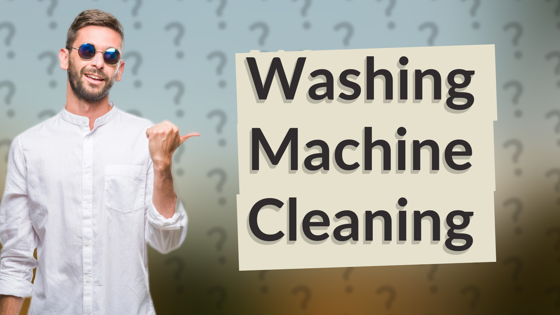 Washing Machine Cleaning
