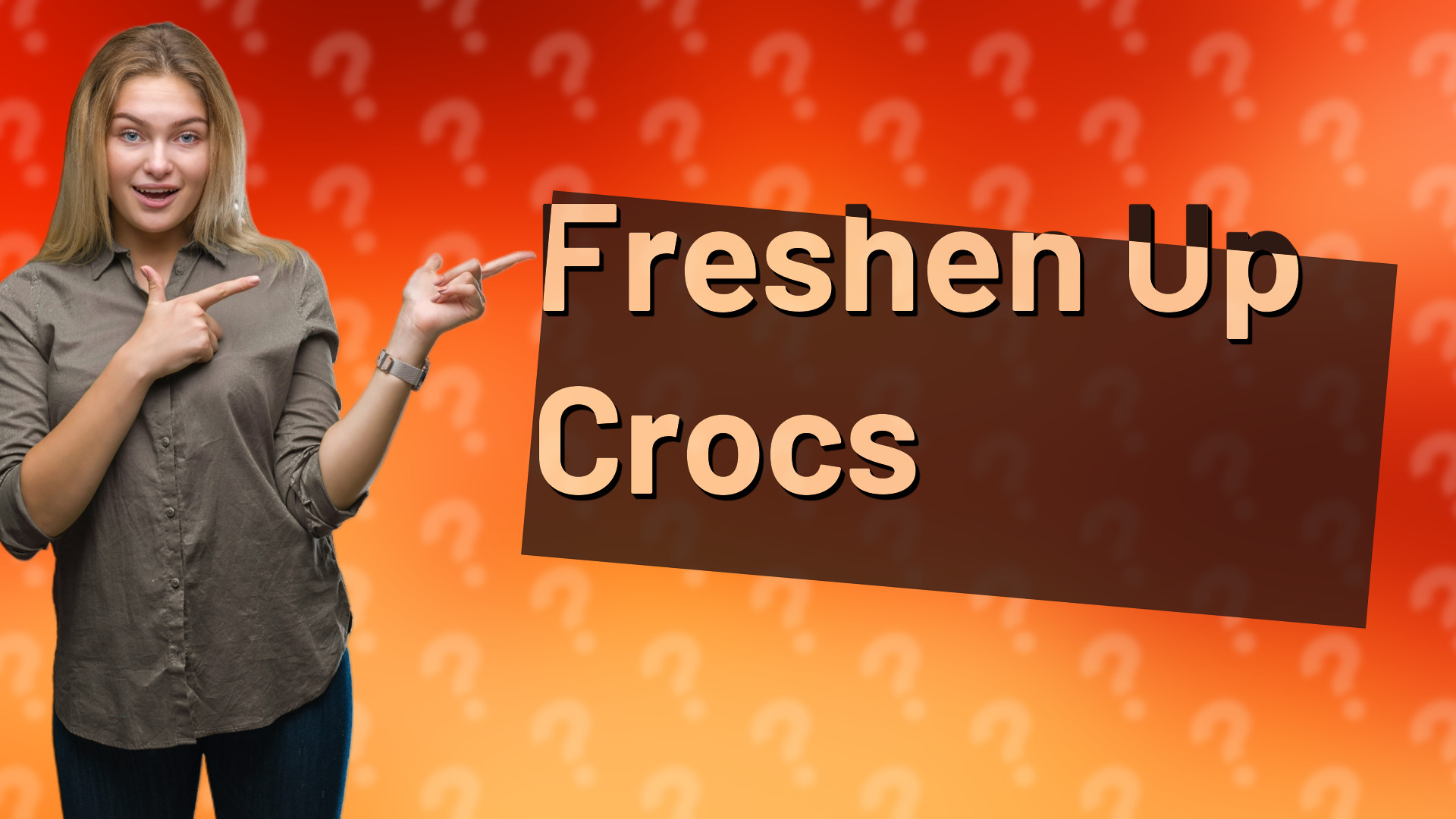Freshen Up Crocs