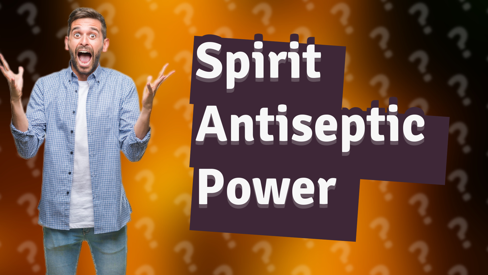 Spirit Antiseptic Power