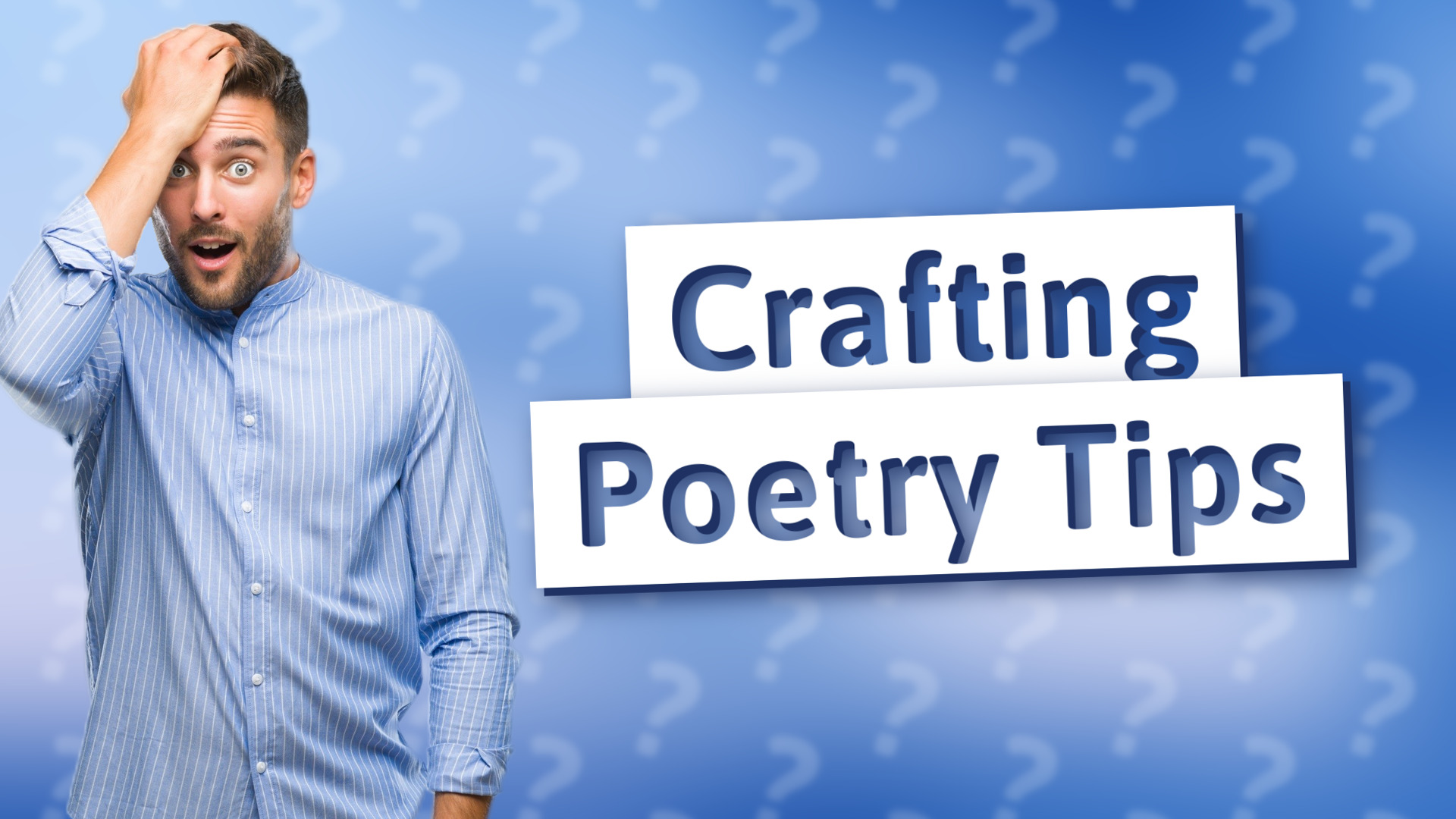 Crafting Poetry Tips