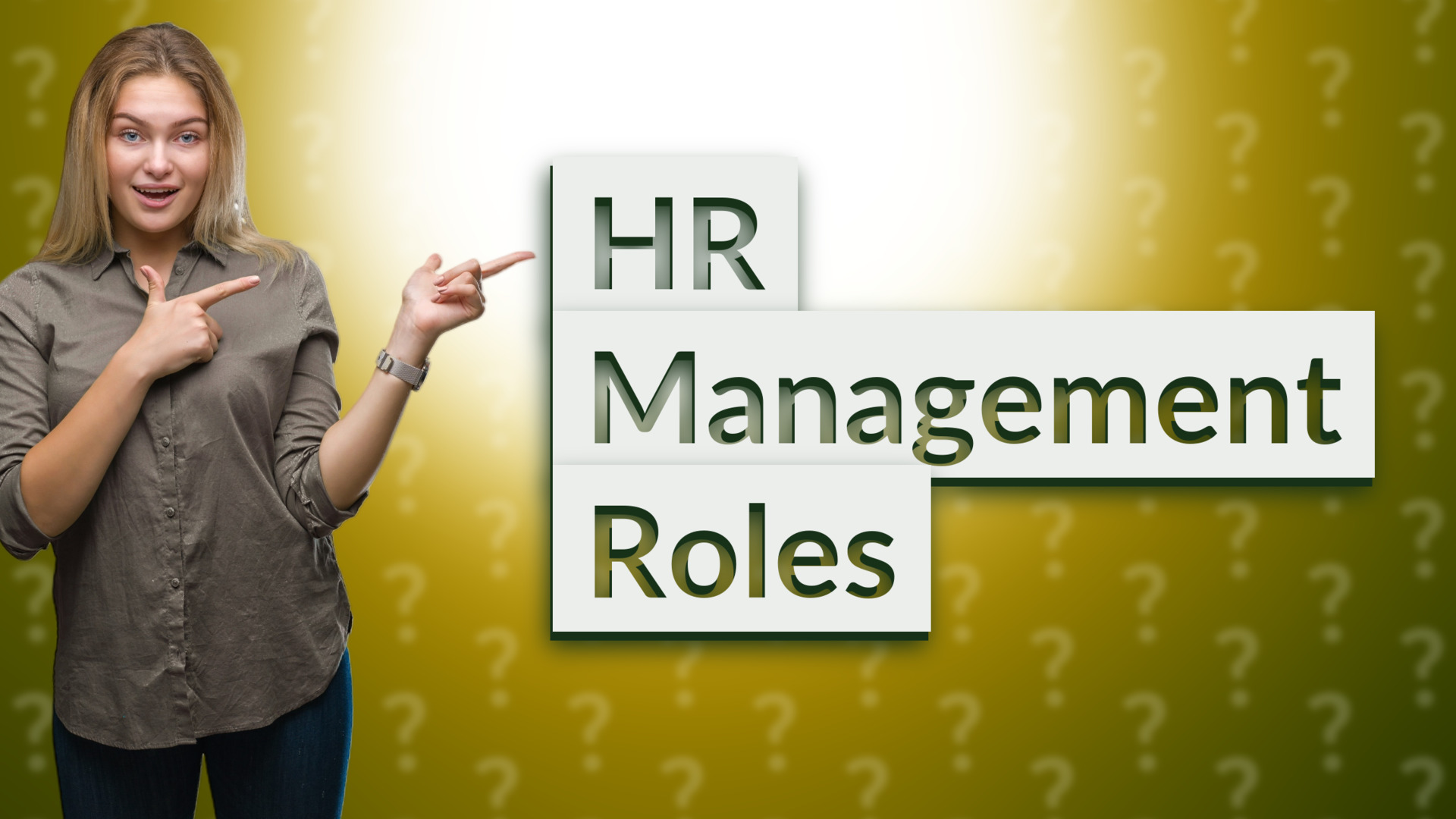 HR Management Roles