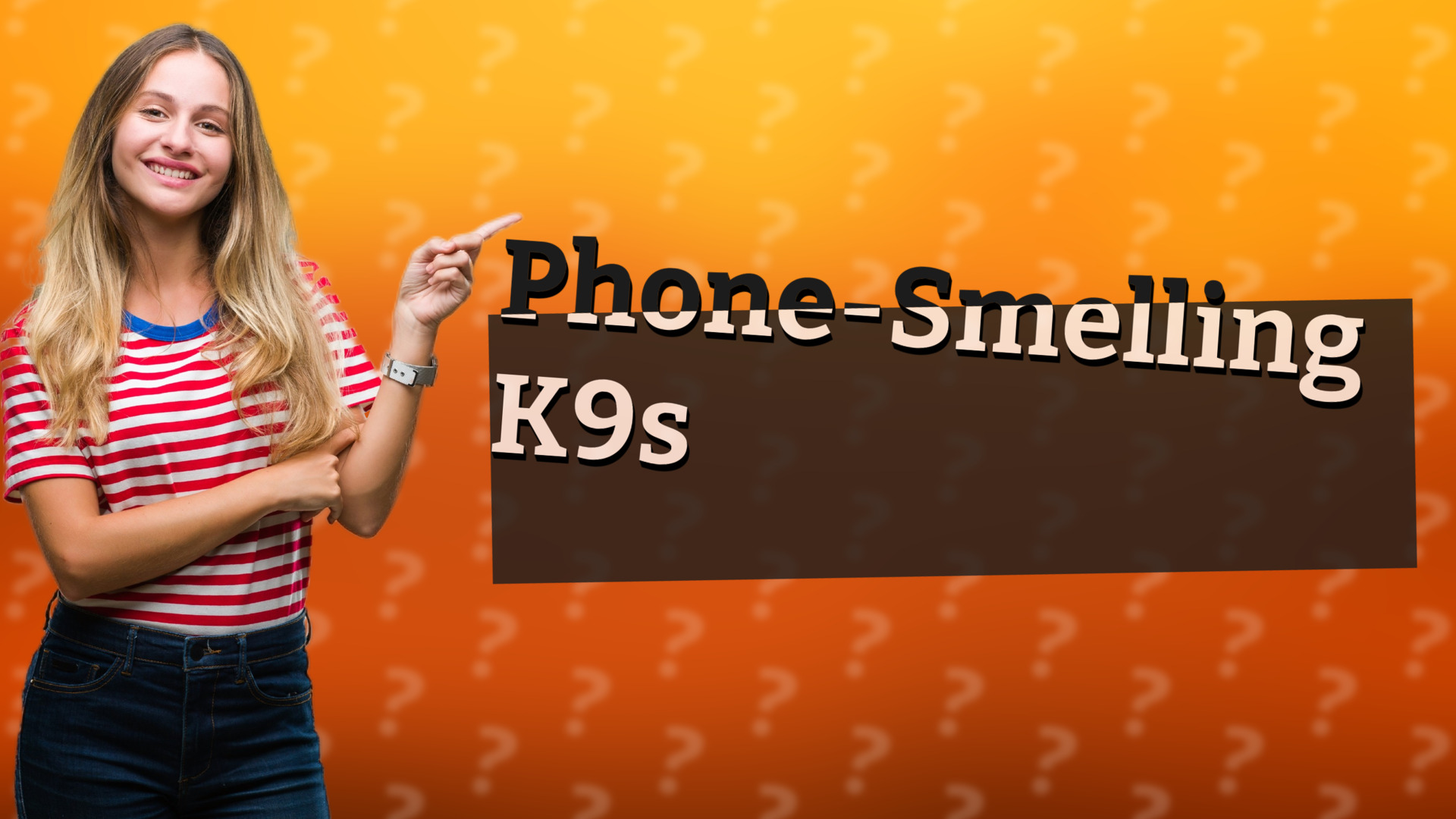 Phone-Smelling K9s