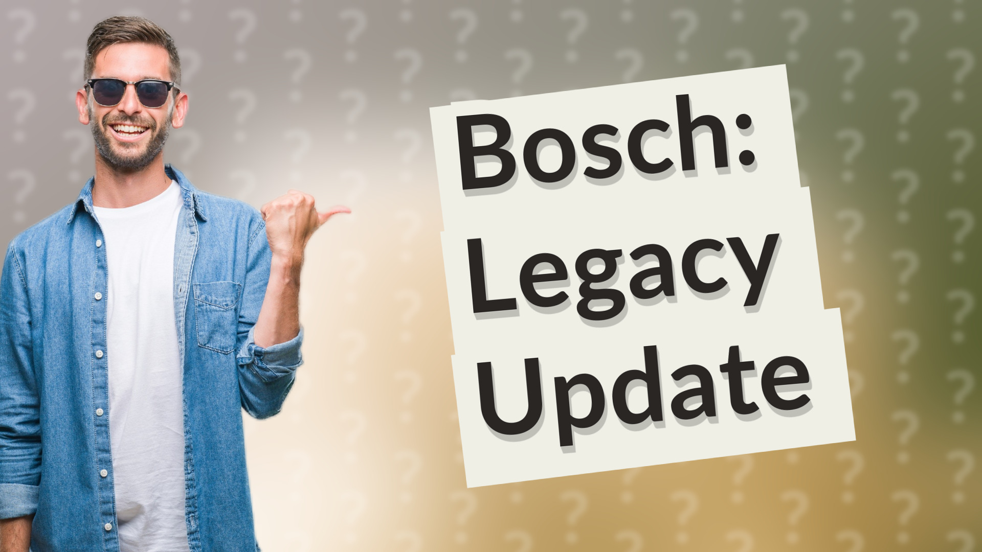 Bosch: Legacy Update