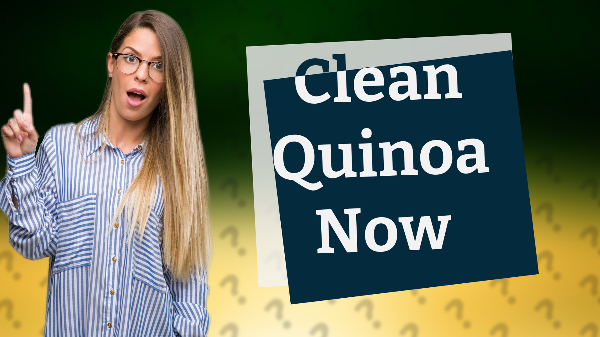 Clean Quinoa Now