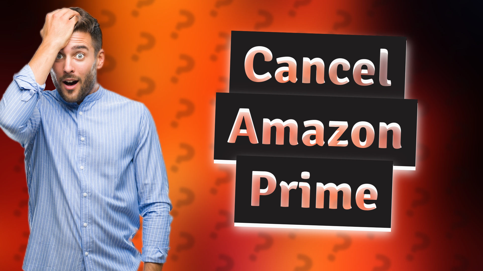 Cancel Amazon Prime