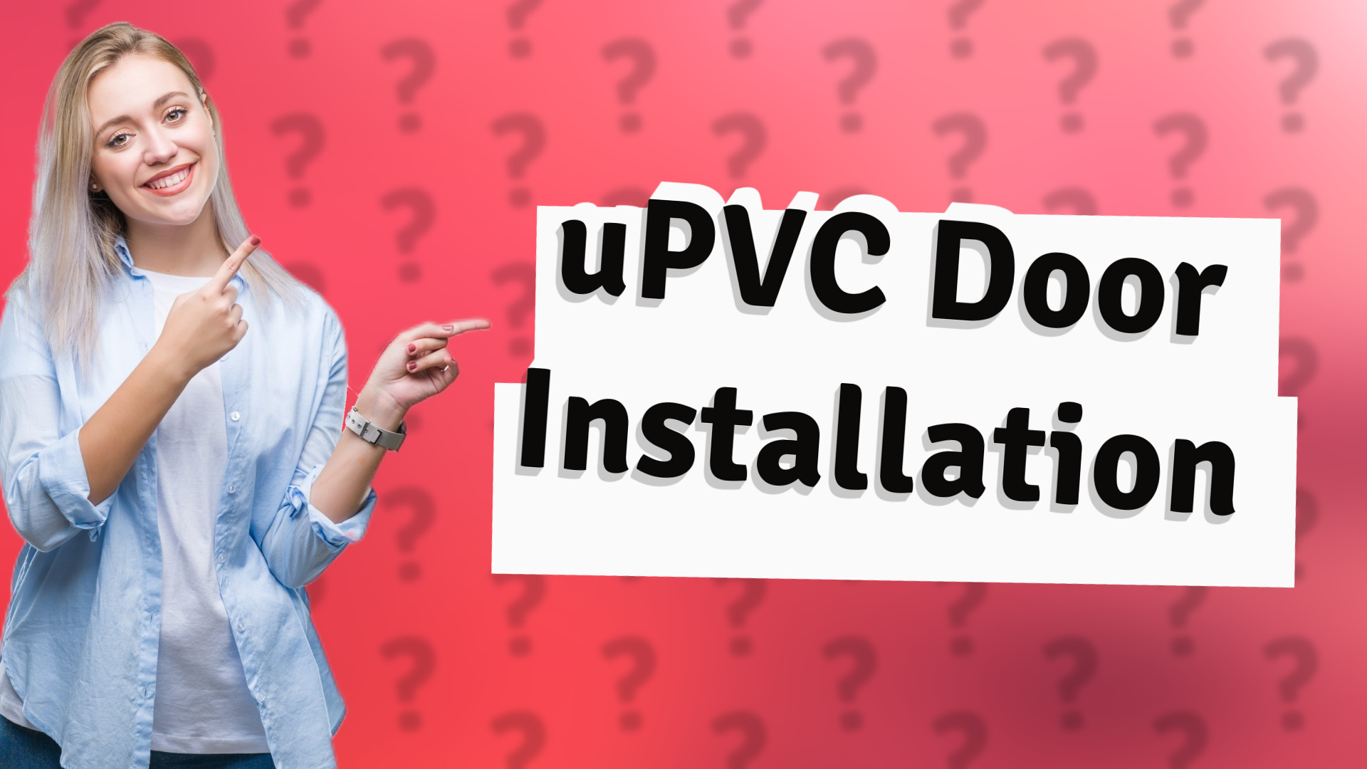 uPVC Door Installation