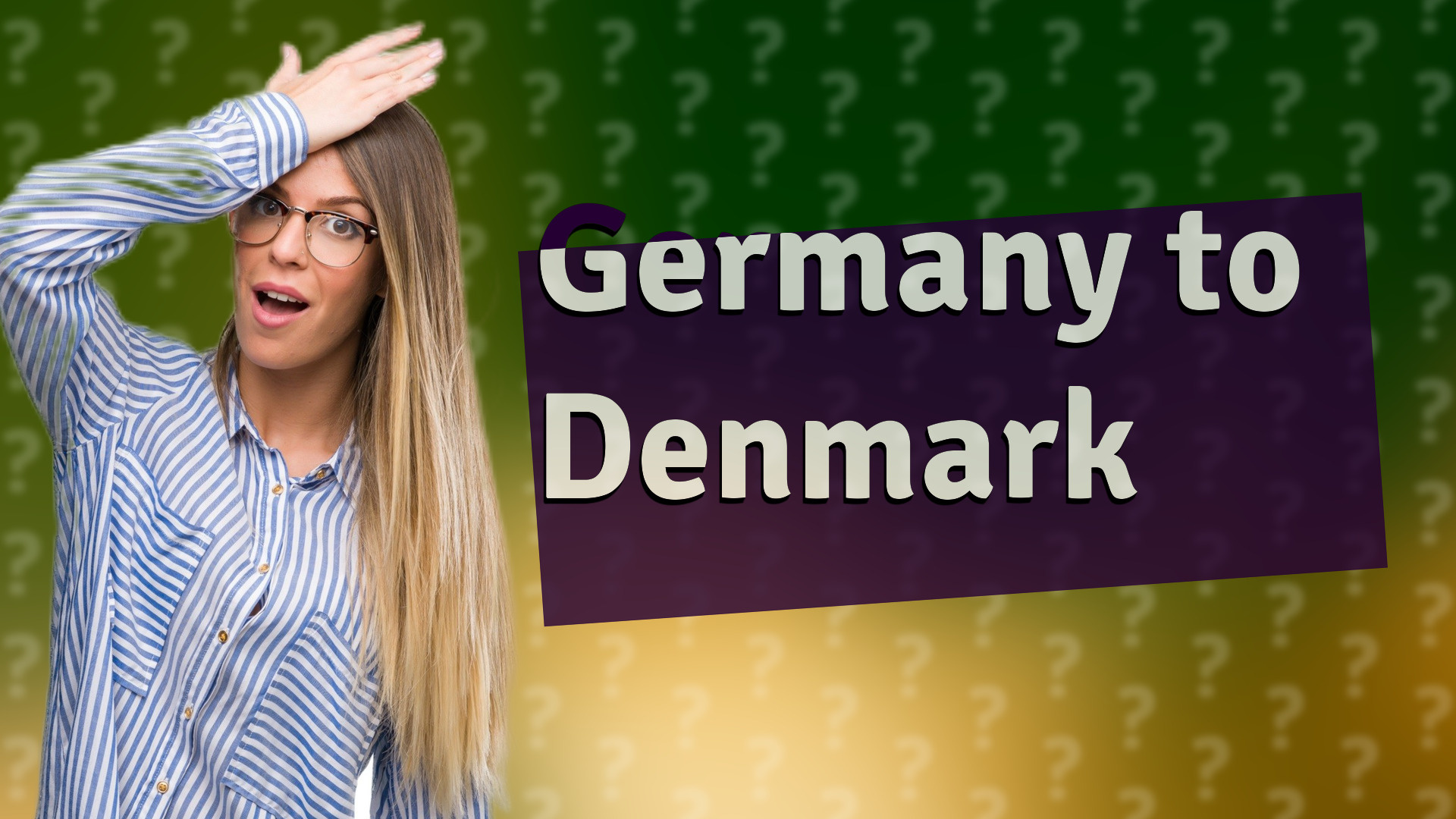 Germany to Denmark
