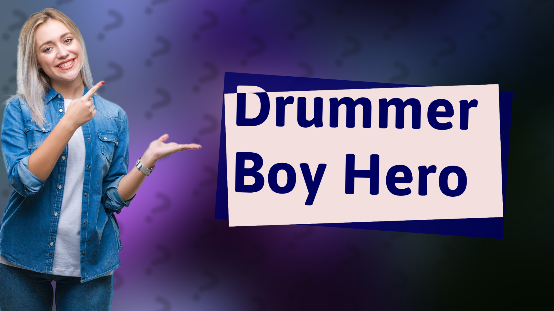 Drummer Boy Hero
