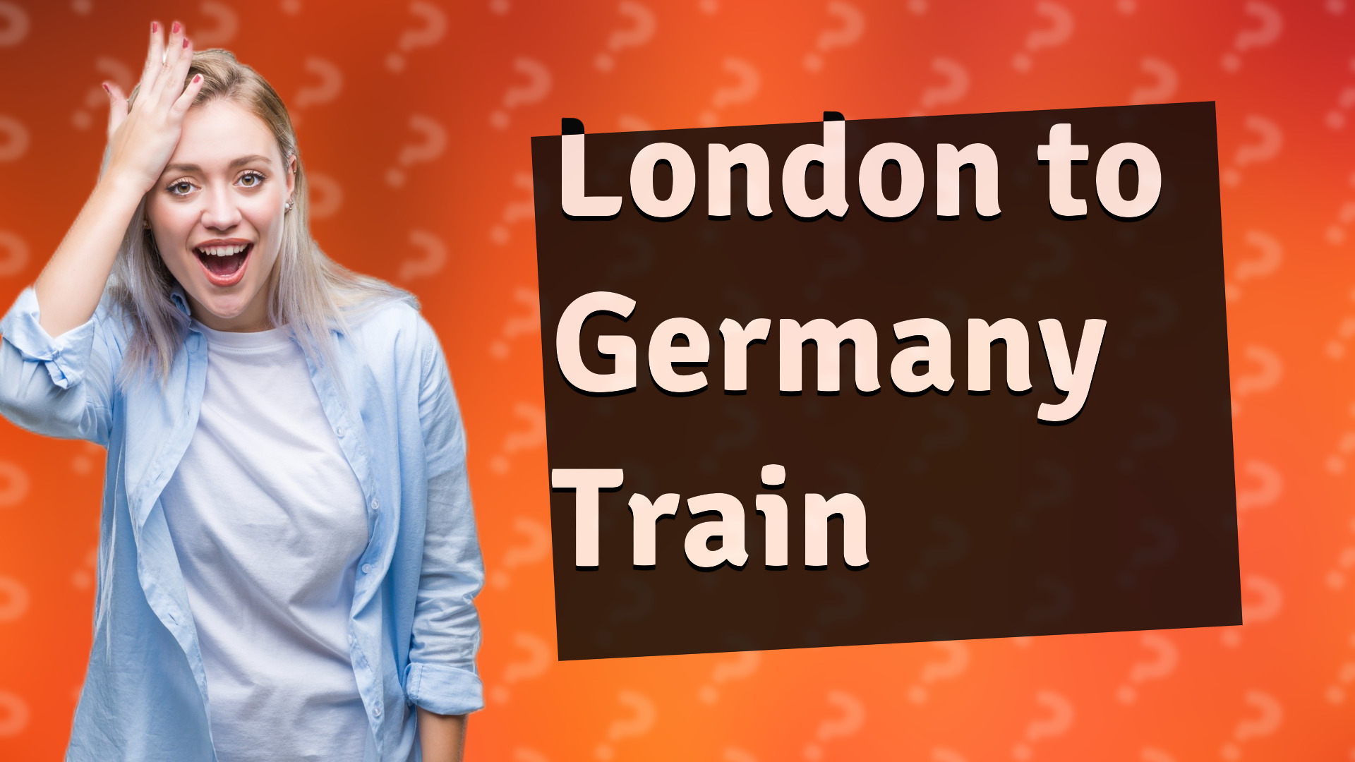 London to Germany Train