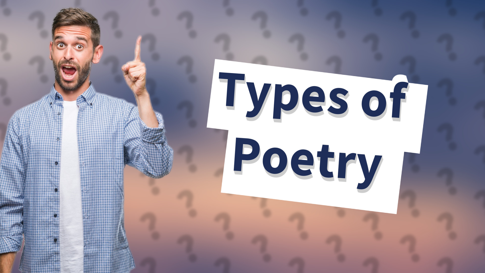 Types of Poetry