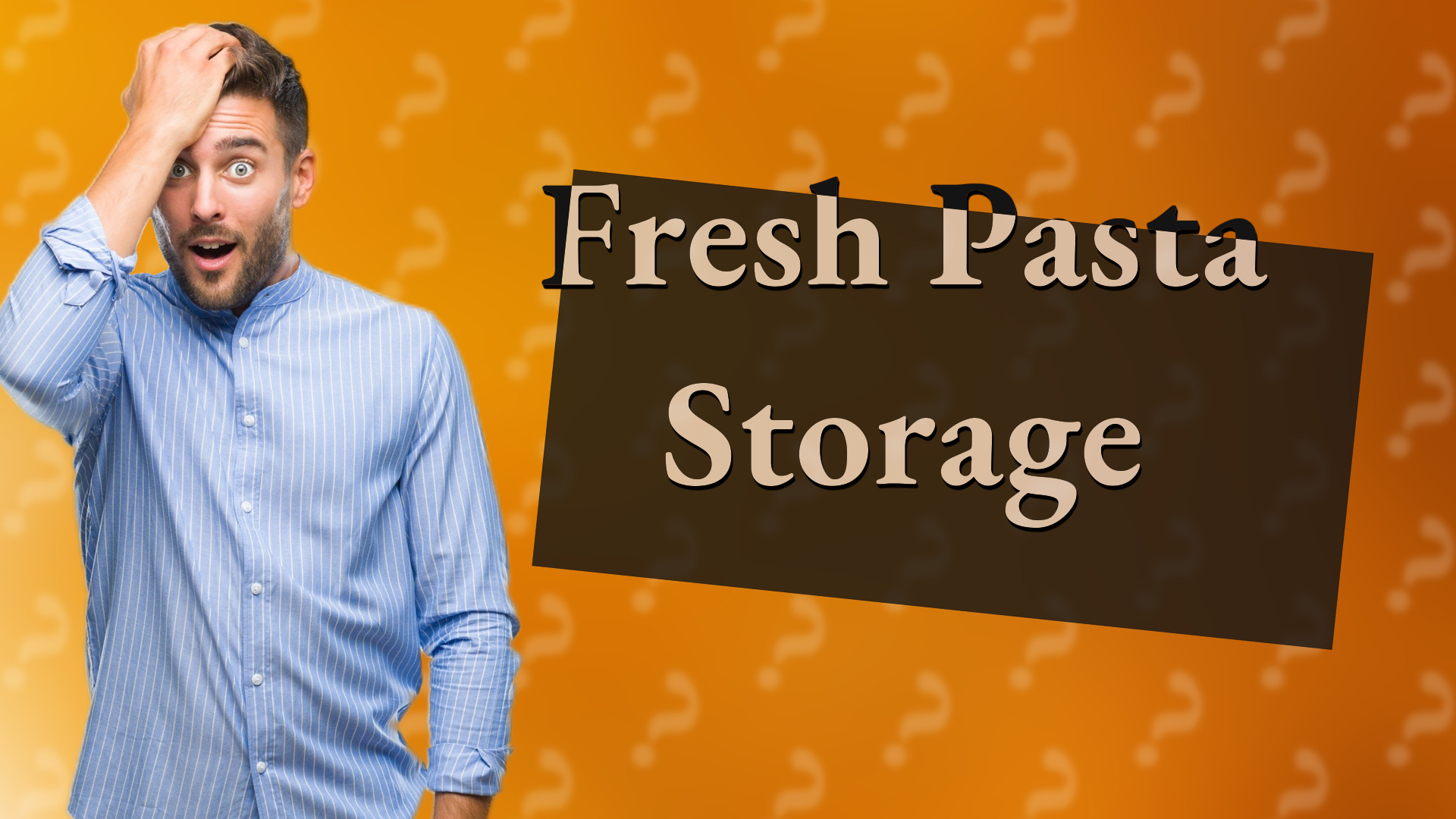 Fresh Pasta Storage