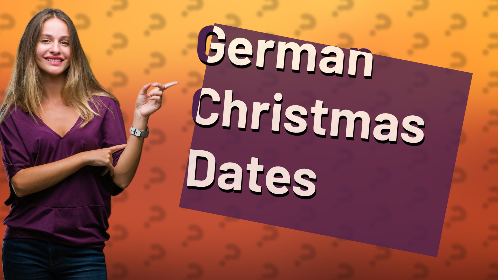 German Christmas Dates