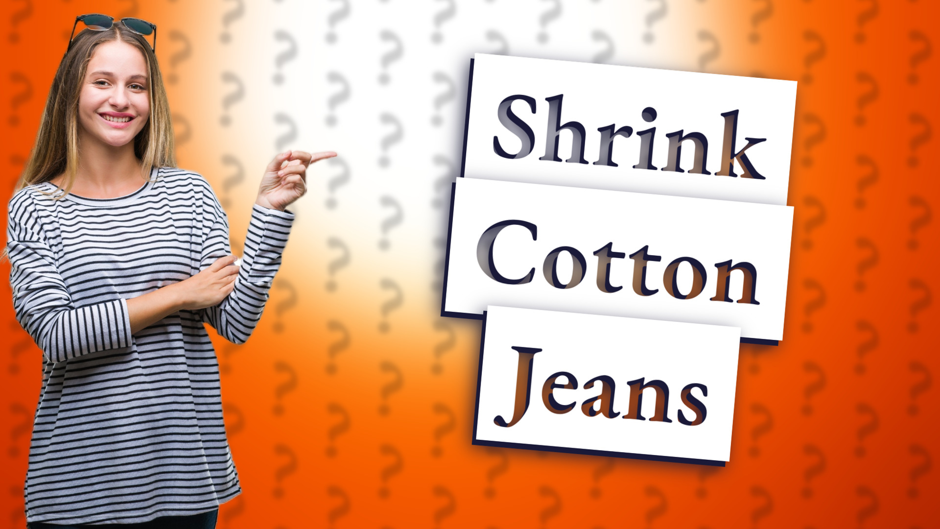 Shrink Cotton Jeans