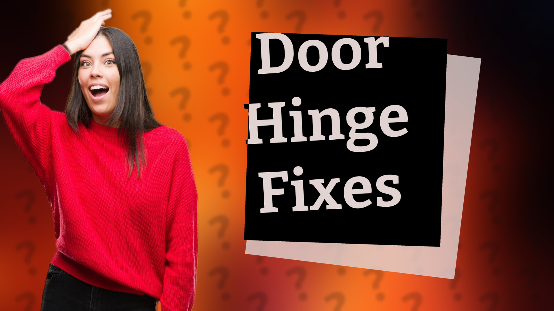 Door Hinge Fixes