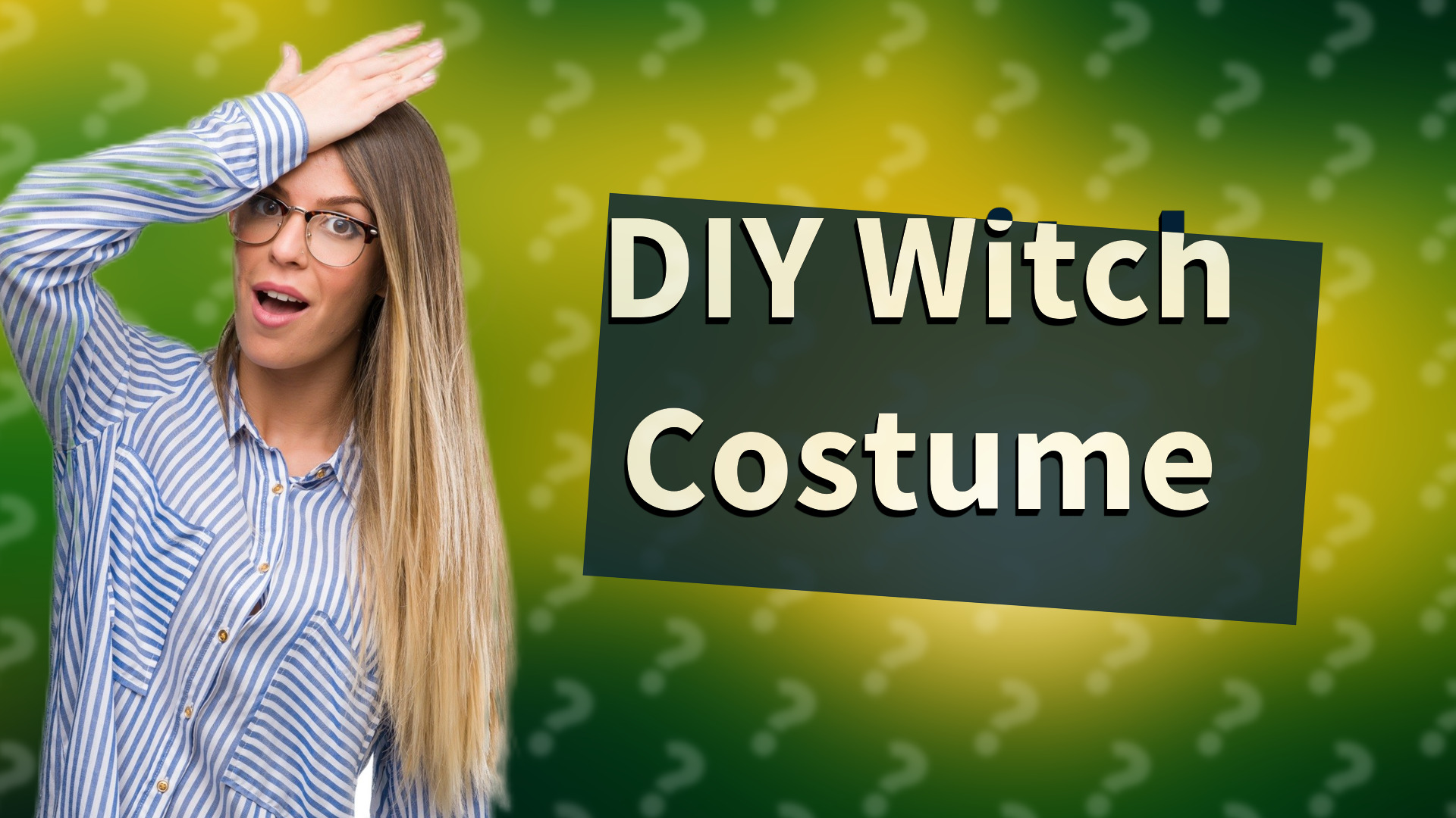 DIY Witch Costume