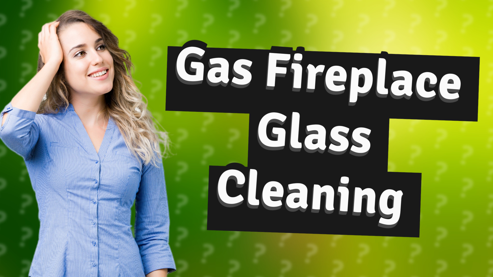 Gas Fireplace Glass Cleaning