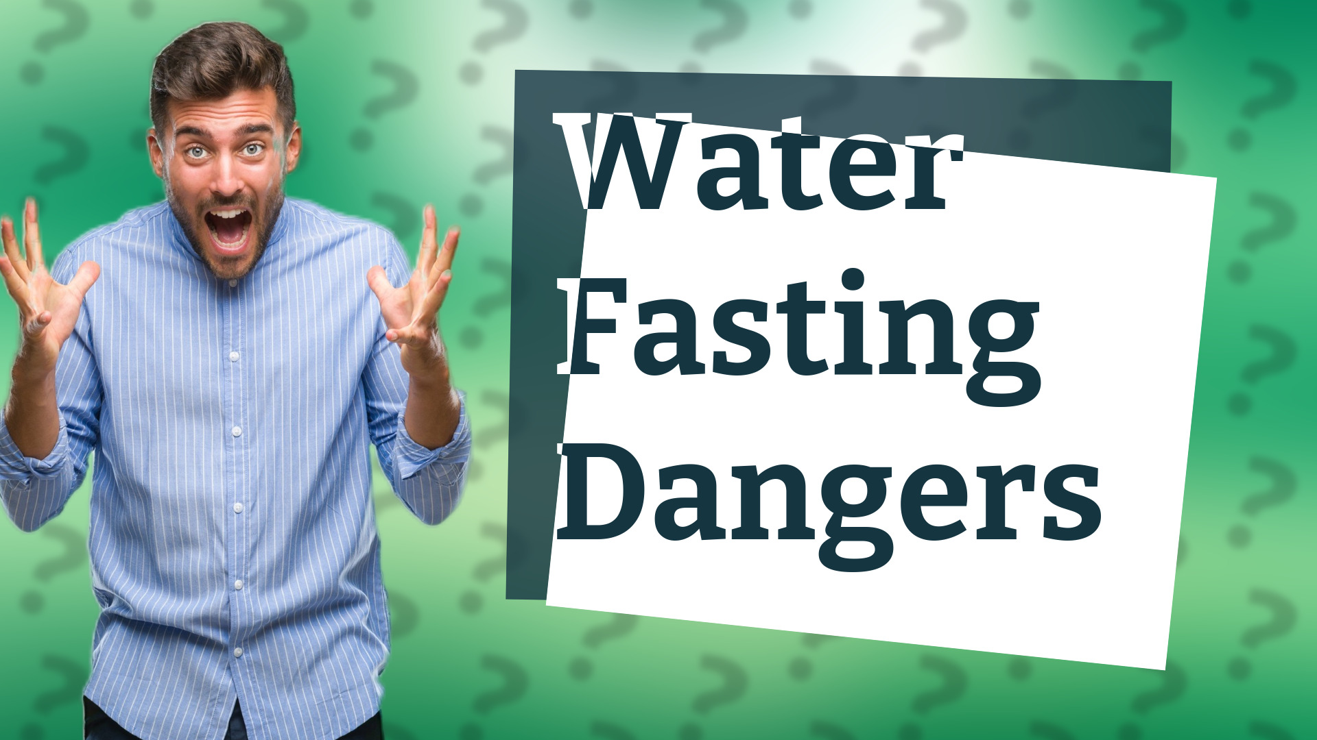 Water Fasting Dangers