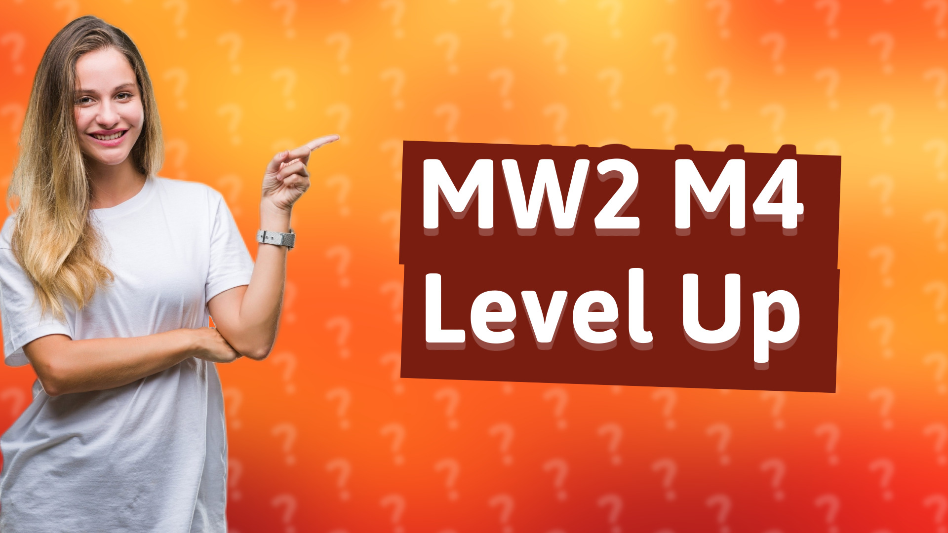 MW2 M4 Level Up