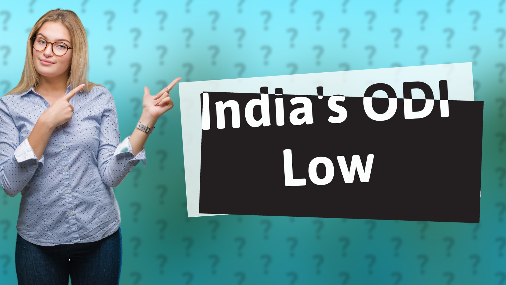 India's ODI Low